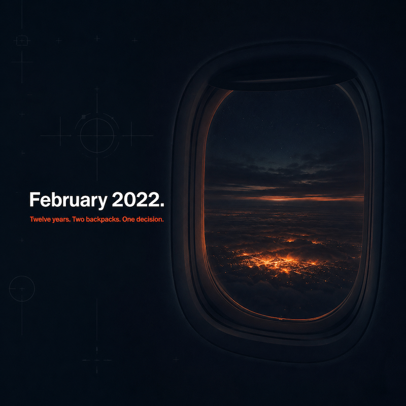 Chapter 4 — Departure, 2022